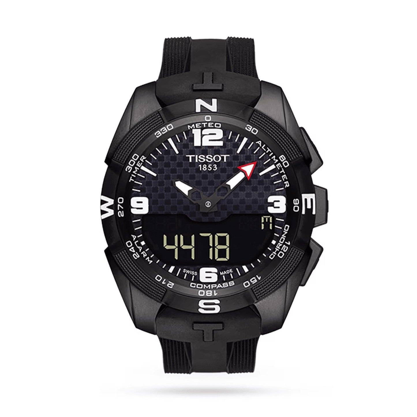 Tissot Mens Watch T Touch Expert Solar 42mm Black T0914204705701