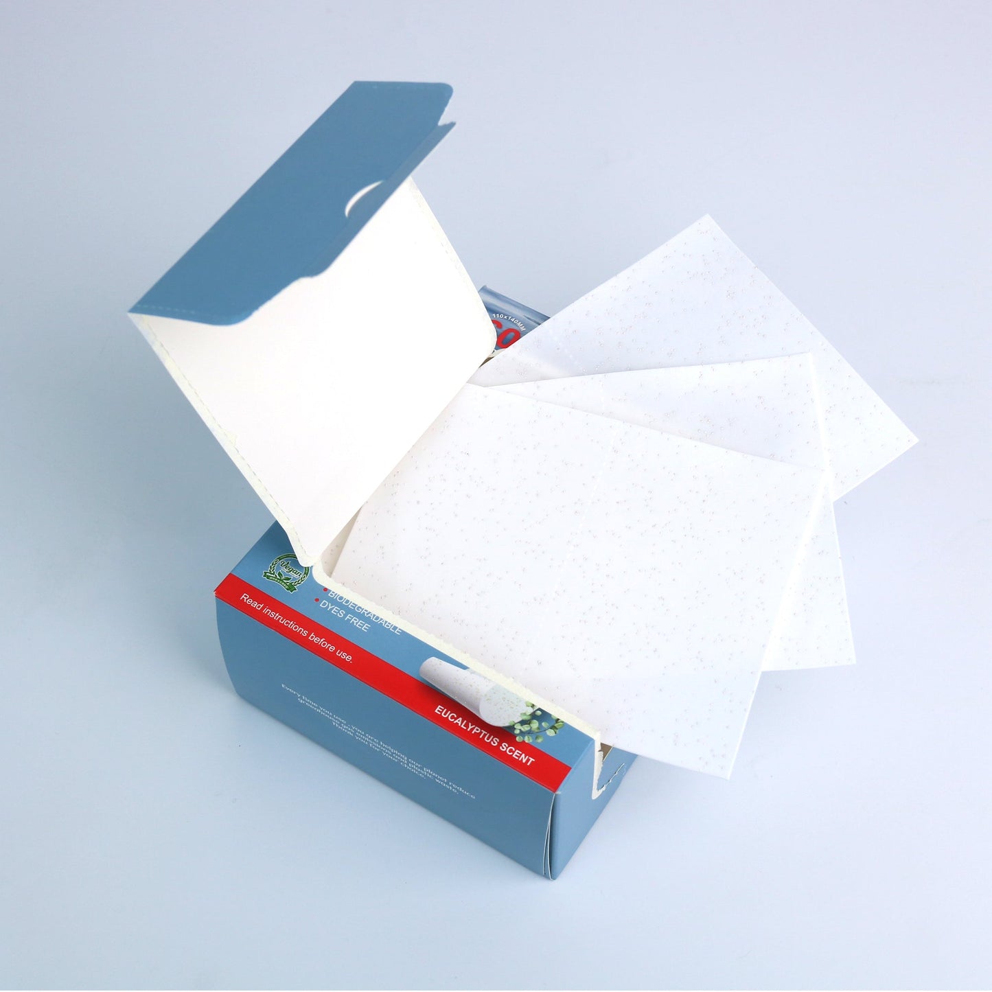 Finice Dishwashing Sheets – Enzyme Dishwasher Detergent, Eco-Friendly, Eucalyptus Scent, 60 Sheets