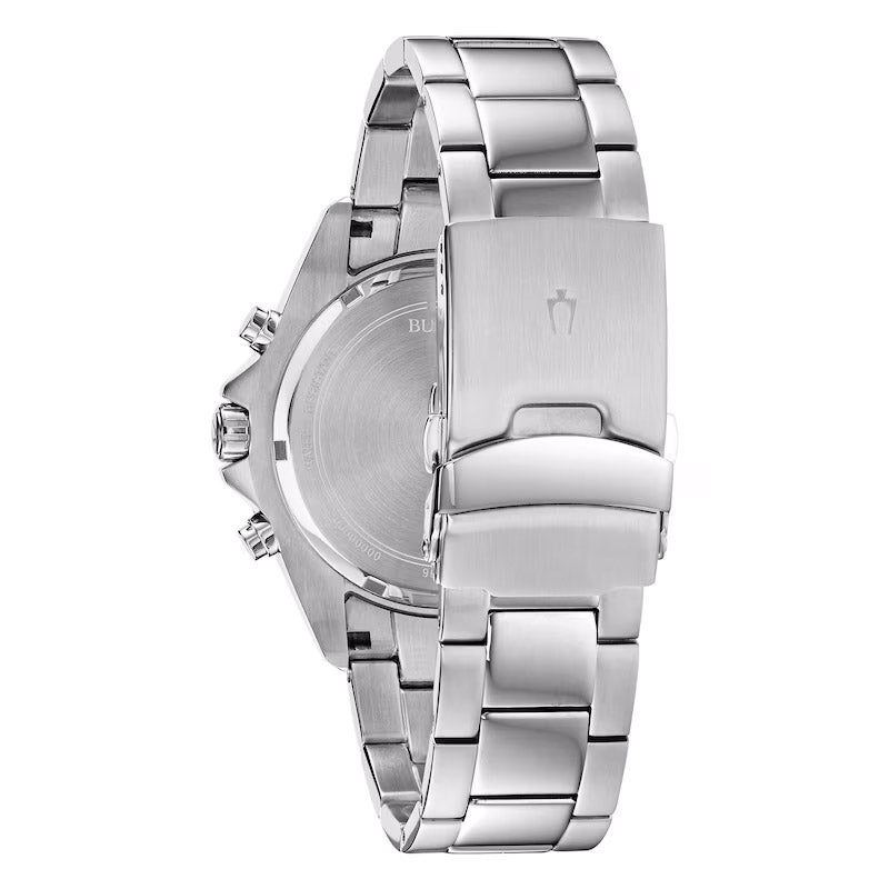 Bulova Marine Star Mens Blue Watch 96b256