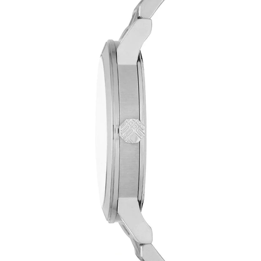 Burberry Ladies Watch Chronograph Silver Bu9750