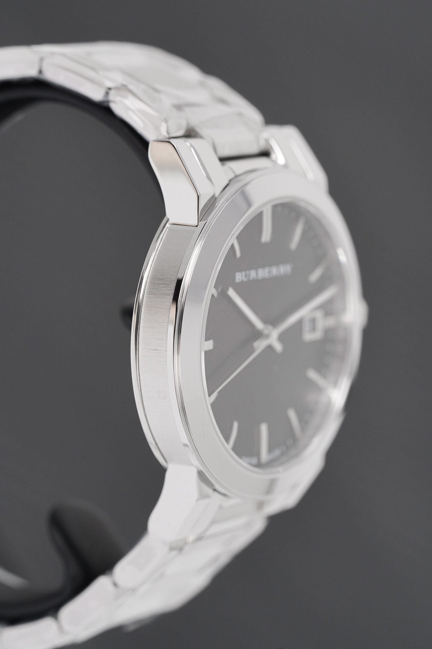 Burberry Ladies Watch The City Steel Bu9001
