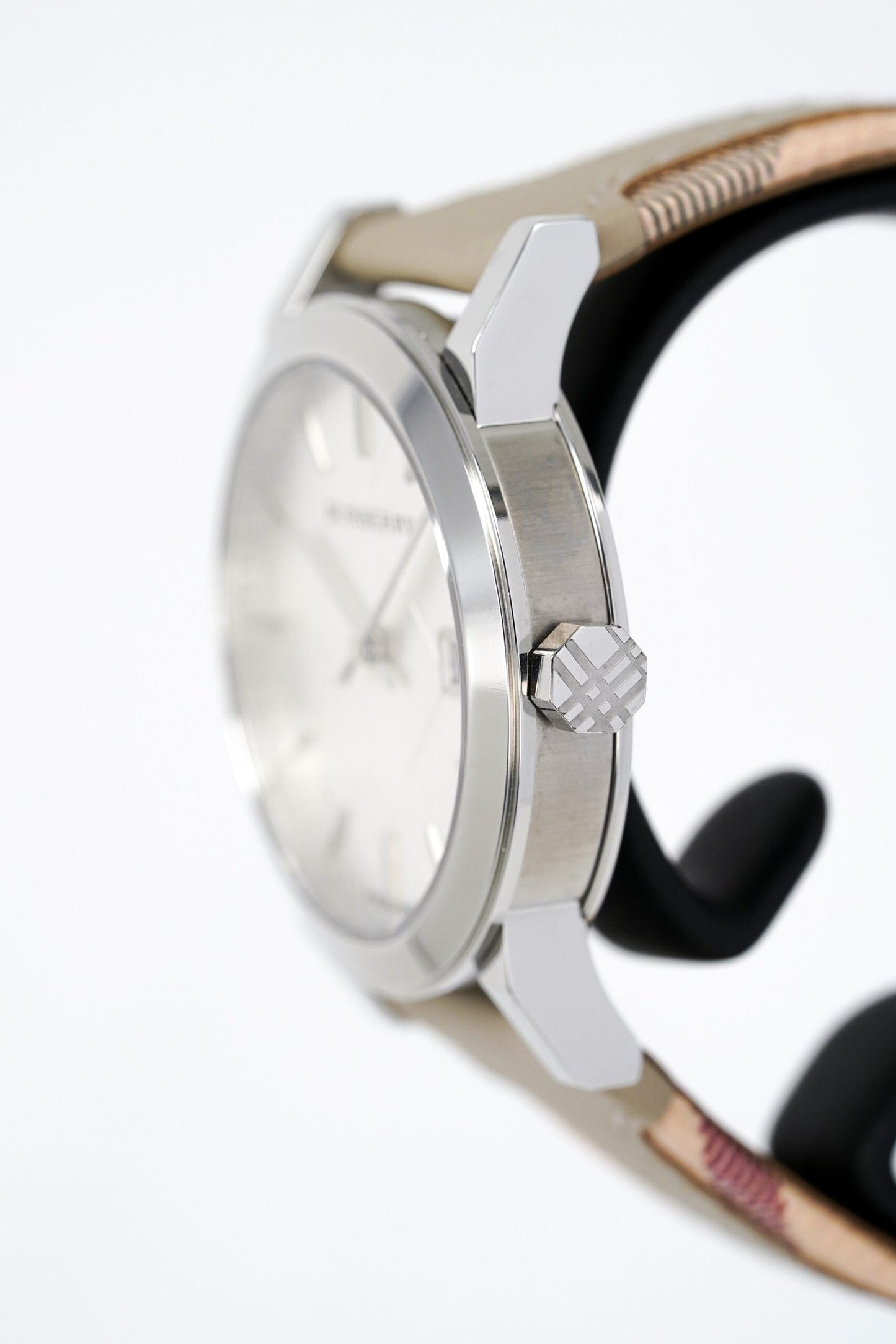Burberry Ladies Watch The City Haymarket Check Bu9132