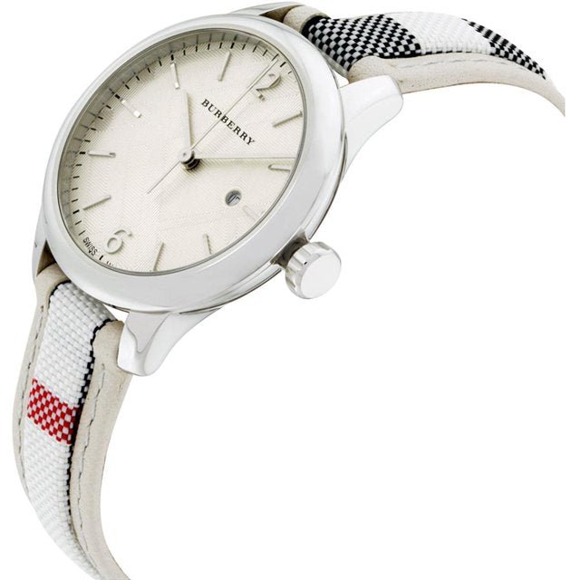 Burberry Ladies Watch The Classic Silver Bu10113