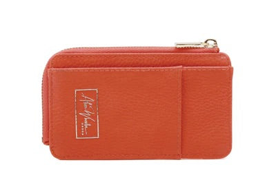 Alice Wheeler Bath Coin Purse – Luxury Vegan Leather Small Purse with Bee Charm