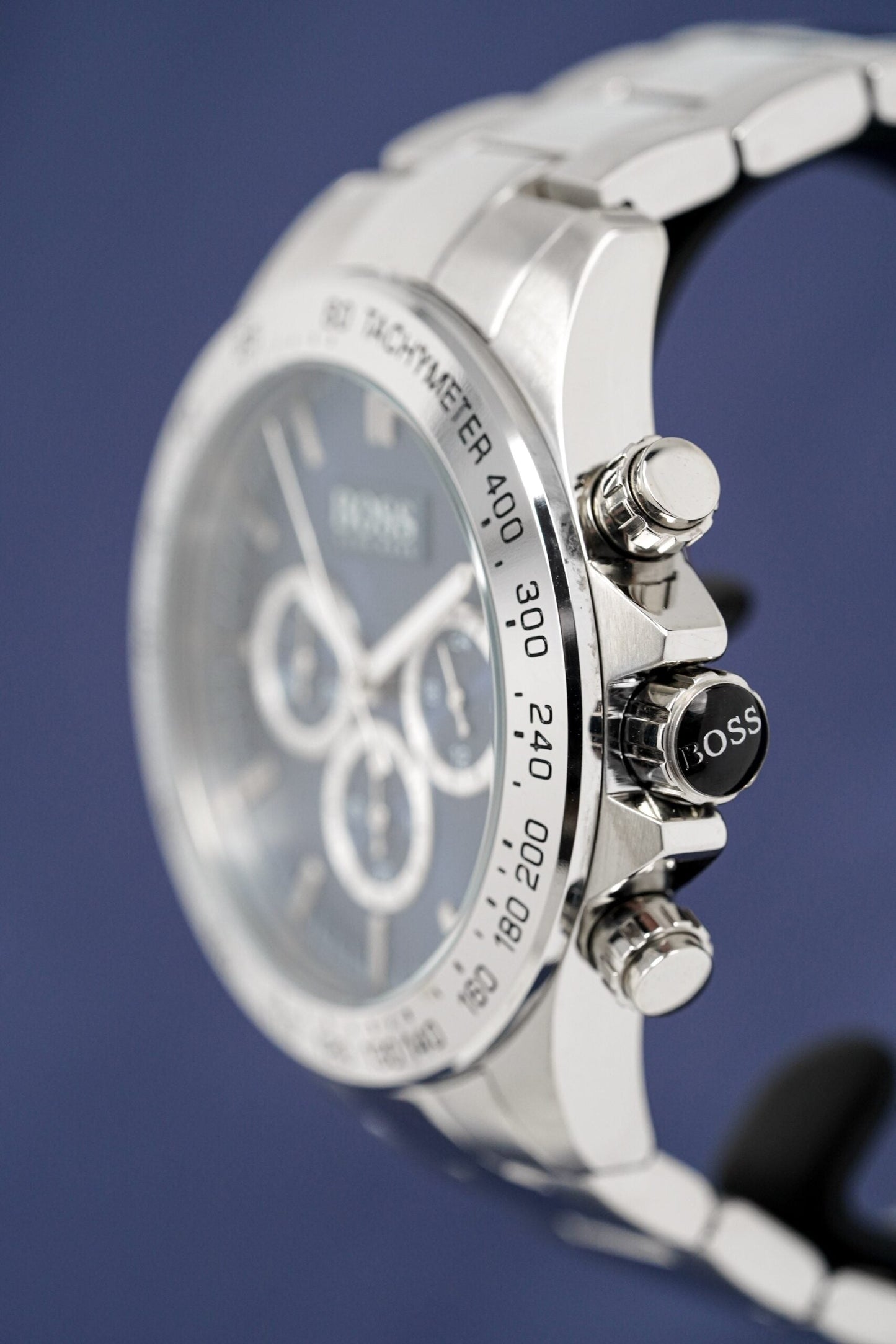 Hugo Boss Men S Watch Chronograph Ikon Blue Hb1512963