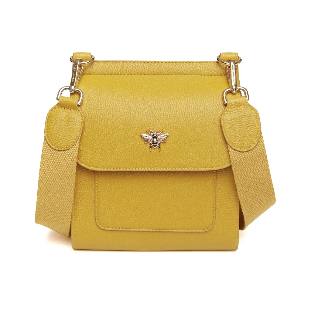 Alice Wheeler Bloomsbury Crossbody Bag | Vegan Leather Bag Multiple Colours