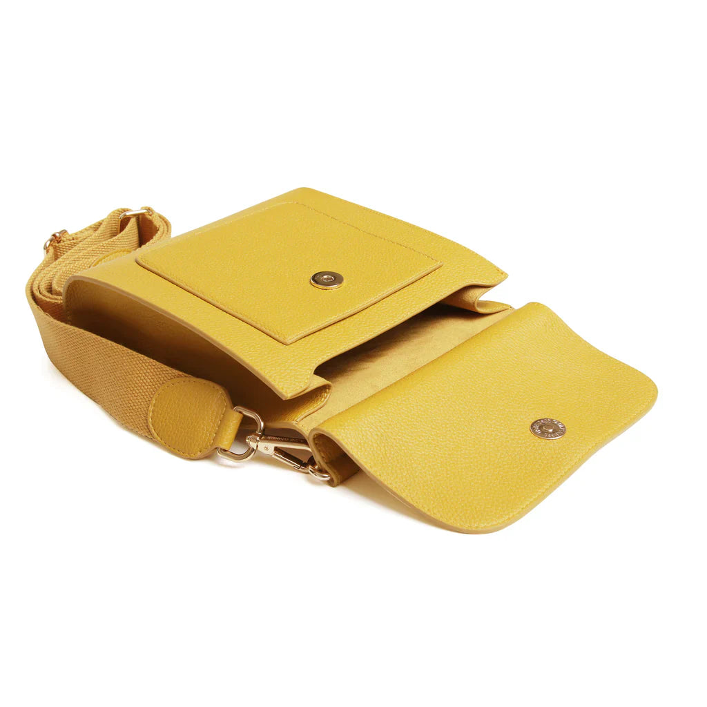 Alice Wheeler Bloomsbury Crossbody Bag | Vegan Leather Bag Multiple Colours