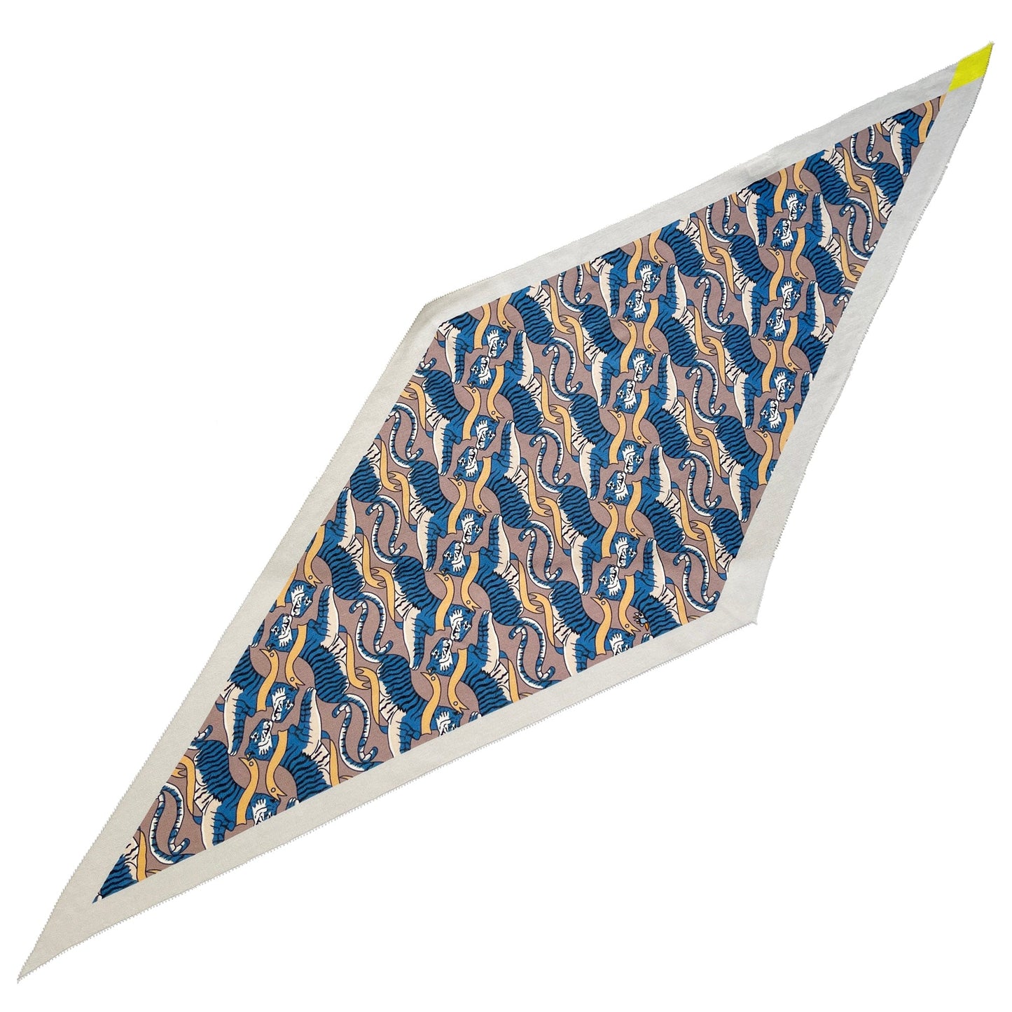 Tiger Reverie Cashmere Scarf - Unisex Luxury Silk Blended Scarf