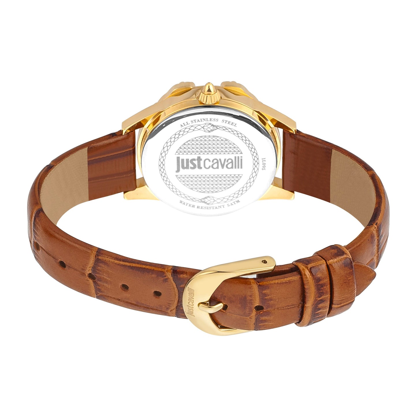 Just Cavalli Set Catena Brown Leather