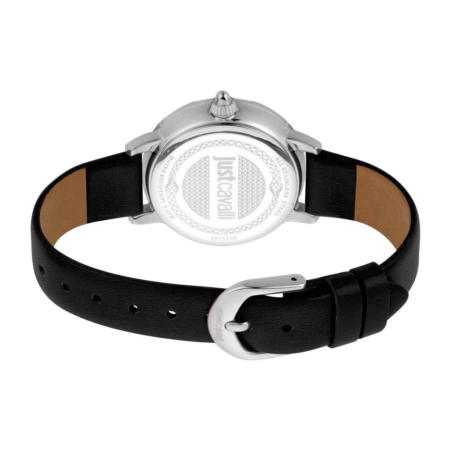Just Cavalli Black Leather