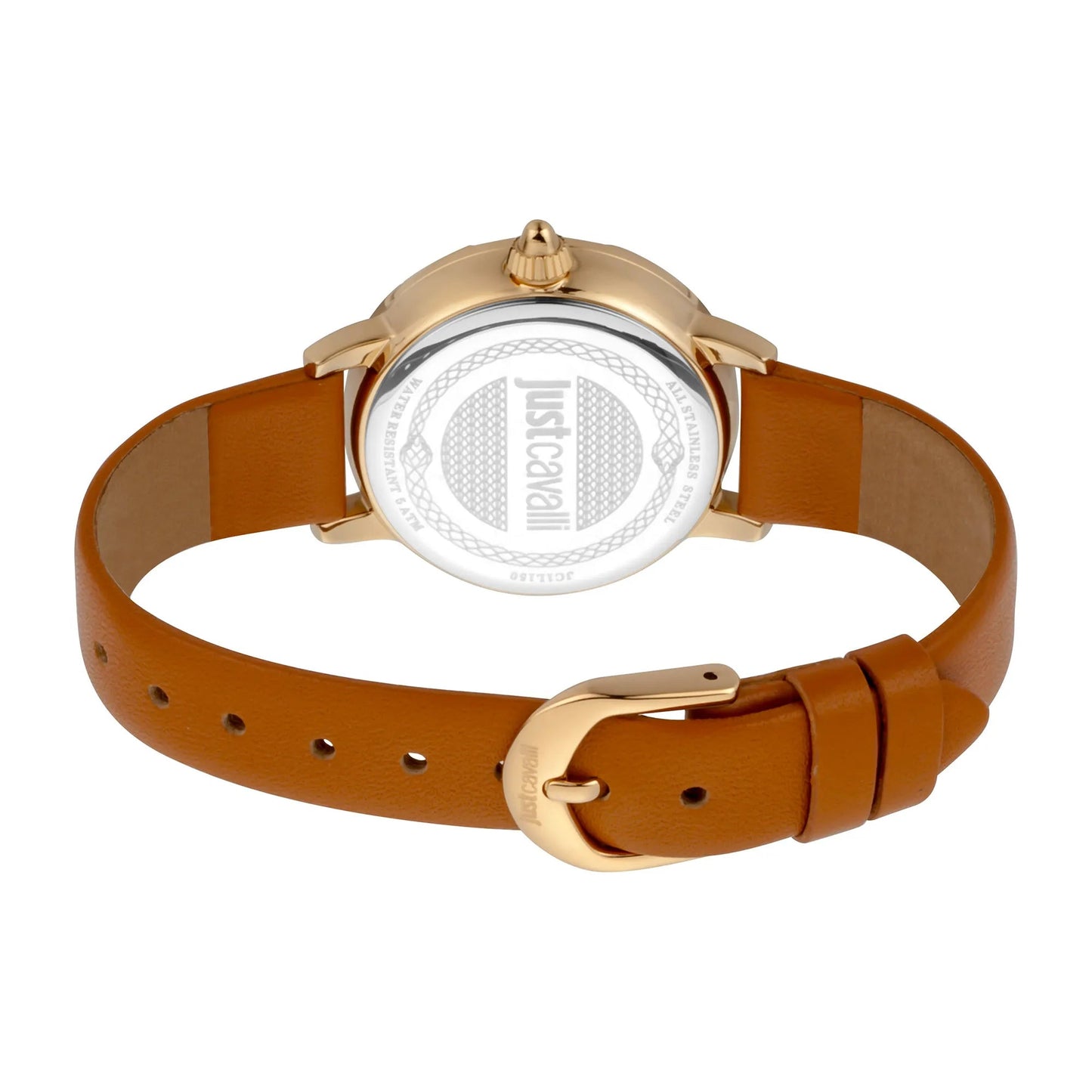 Just Cavalli Brown Leather