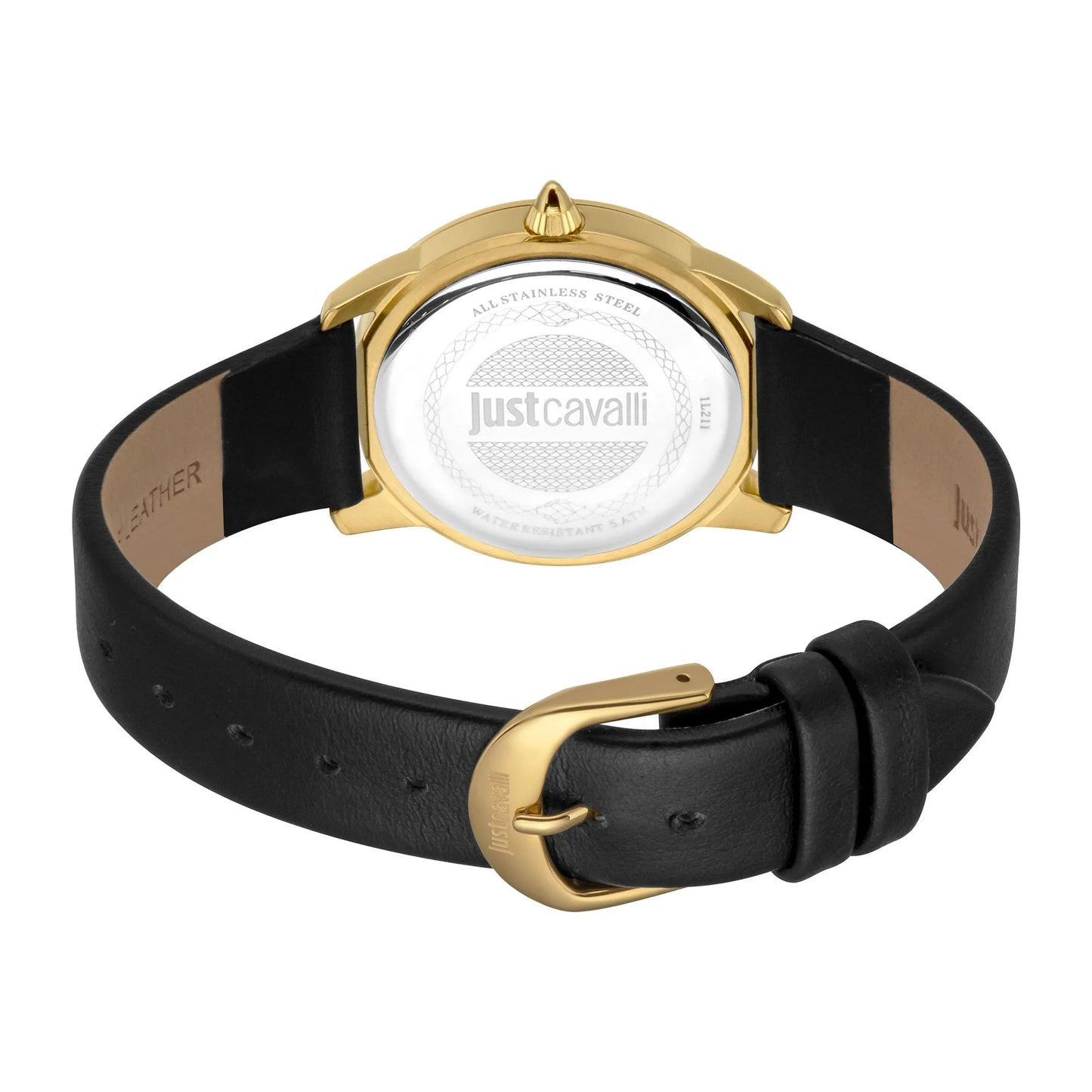 Just Cavalli Glam Creazione Black Leather