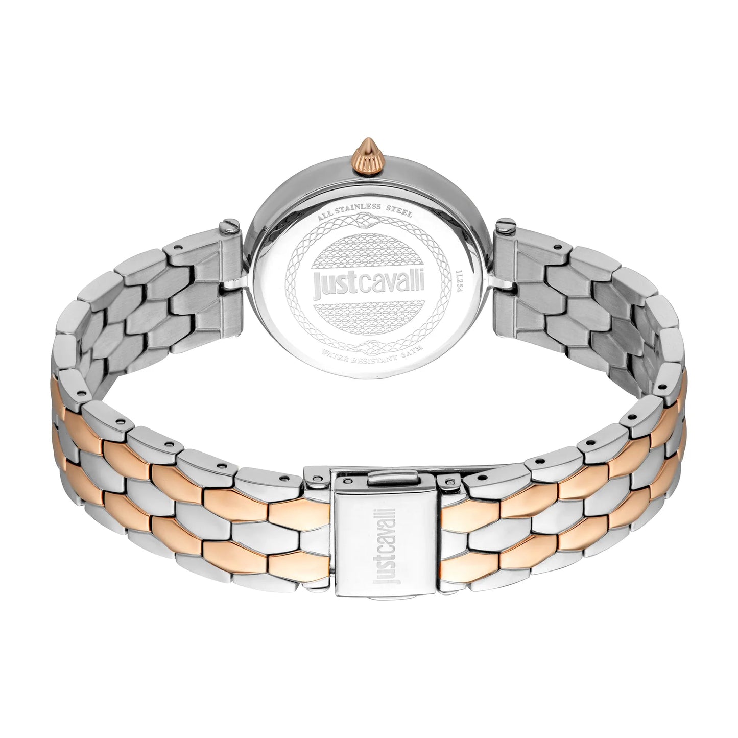 Just Cavalli Donna Leopardo Two Tones RG Silver