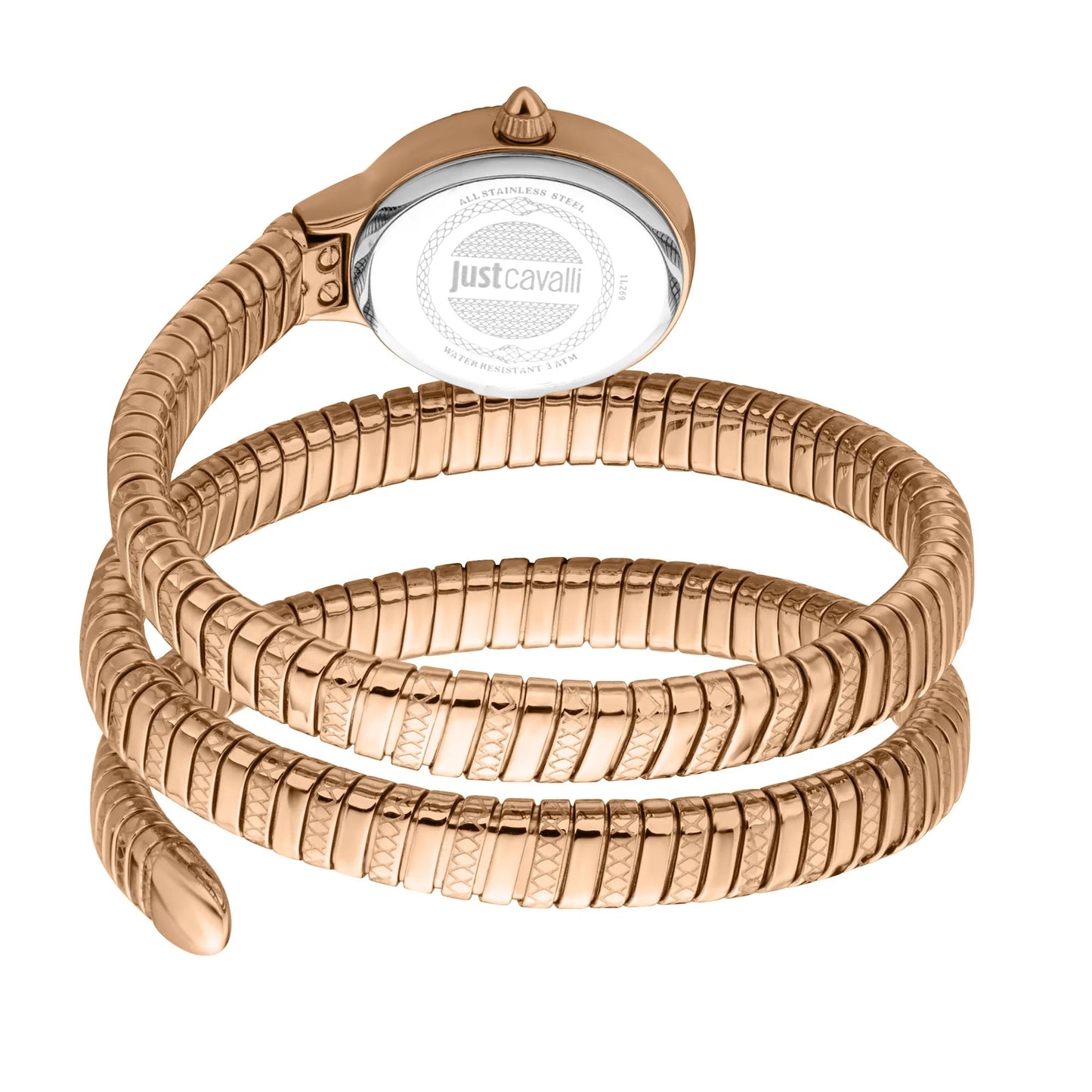 Just Cavalli After Party Rose Gold Green