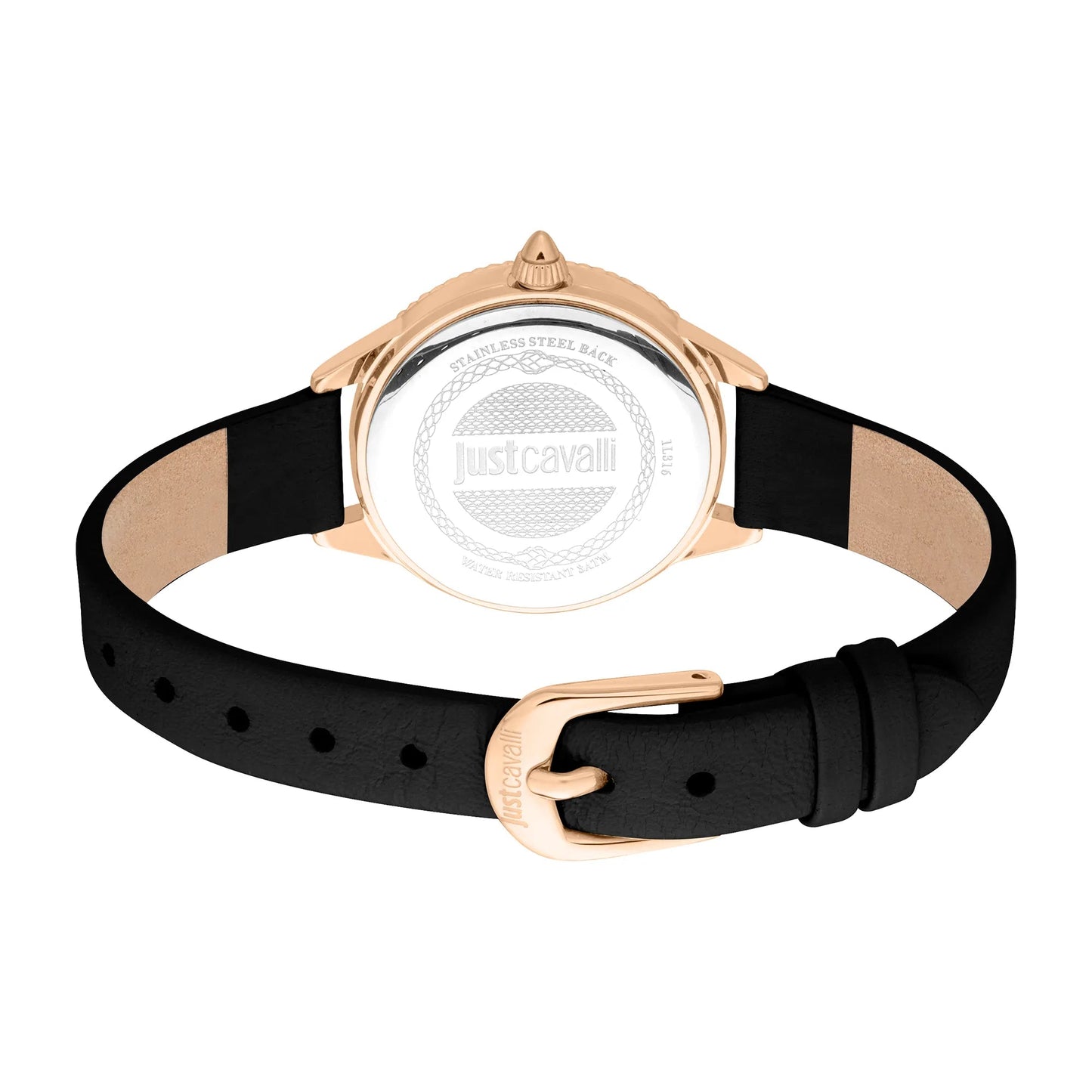 Just Cavalli Forward Leather Black RG