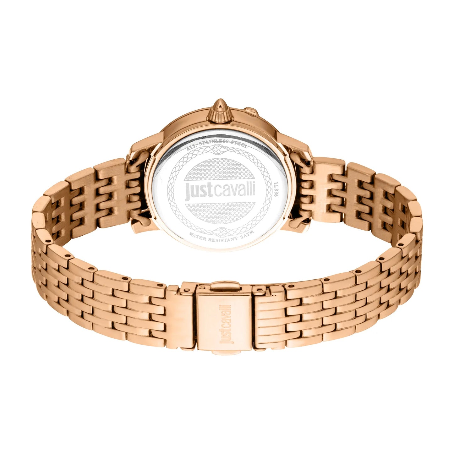 Just Cavalli Euforia Snake Rose Gold Silver