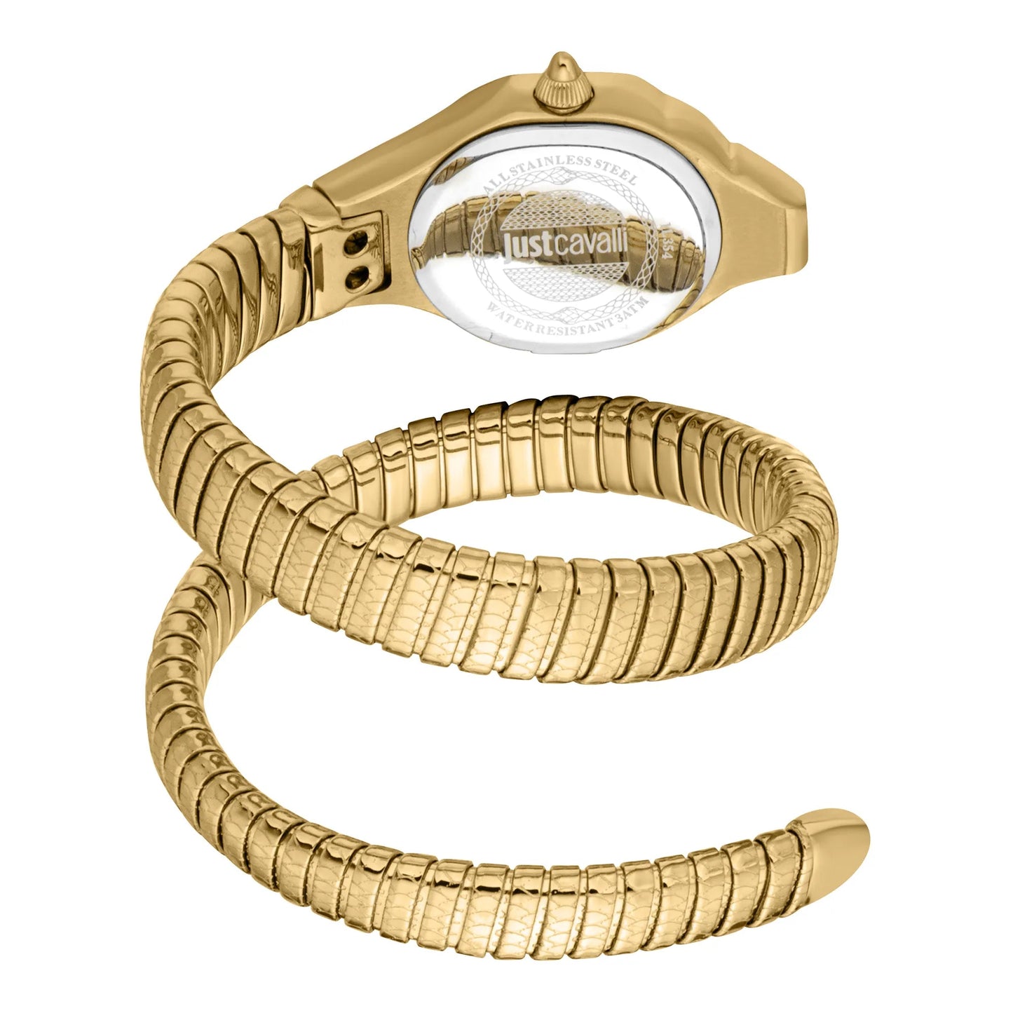 Just Cavalli Fiore Yellow Gold Turquoise