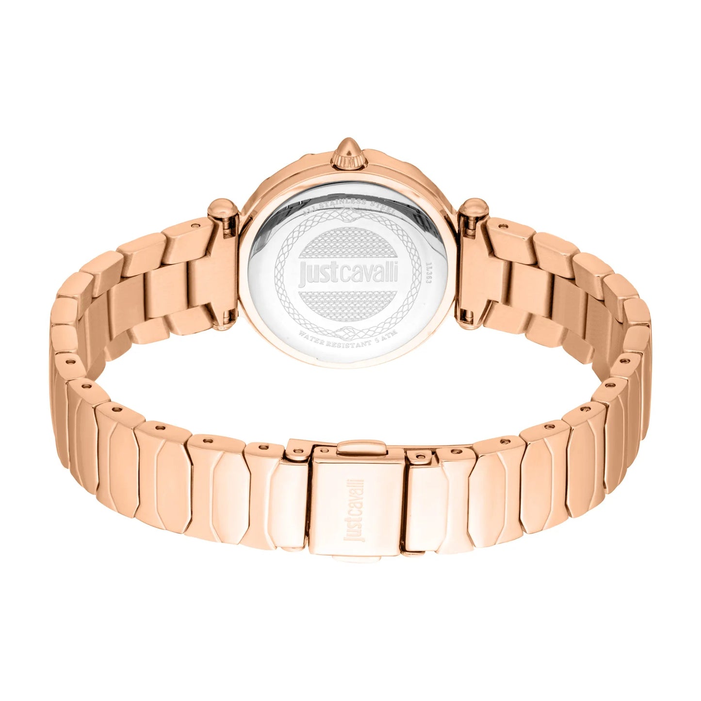 Just Cavalli Stella Snake Rose Gold Green