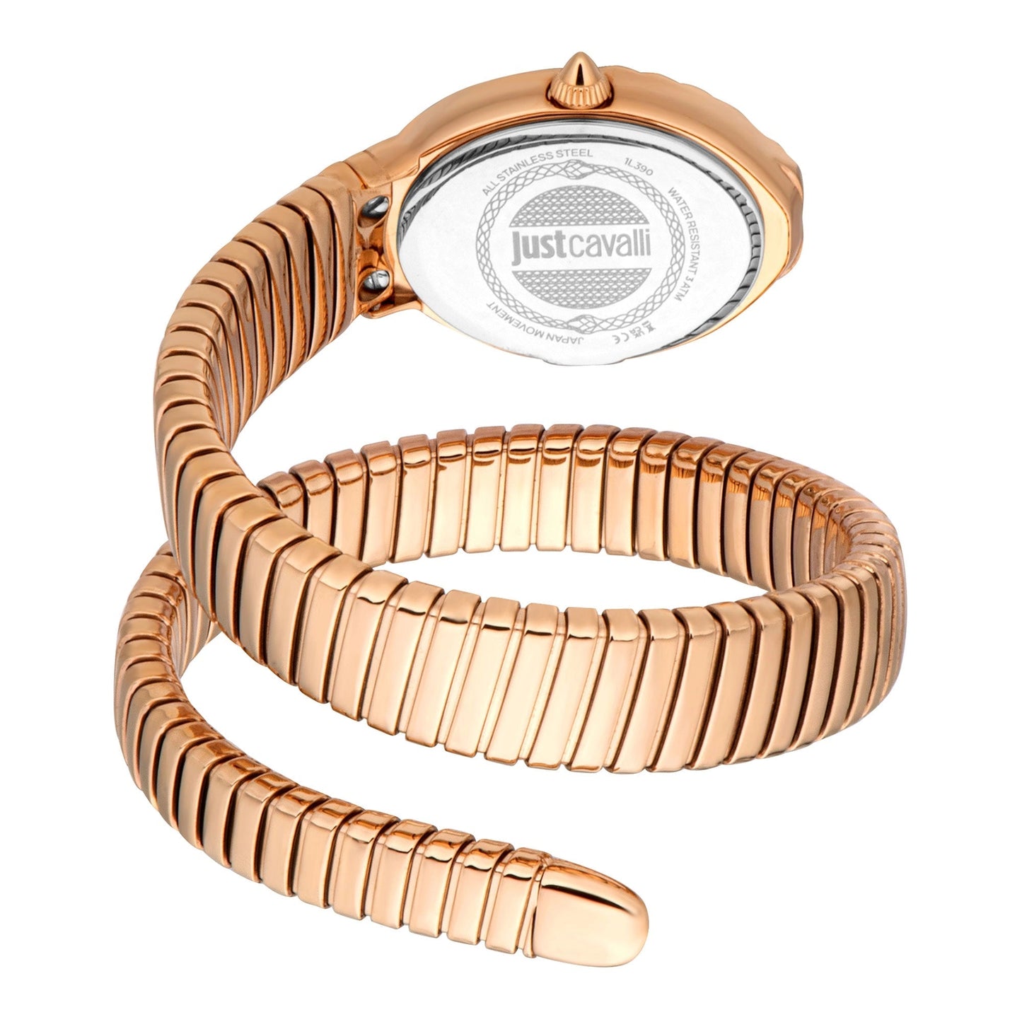 Just Cavalli Fiore Rose Gold Silver
