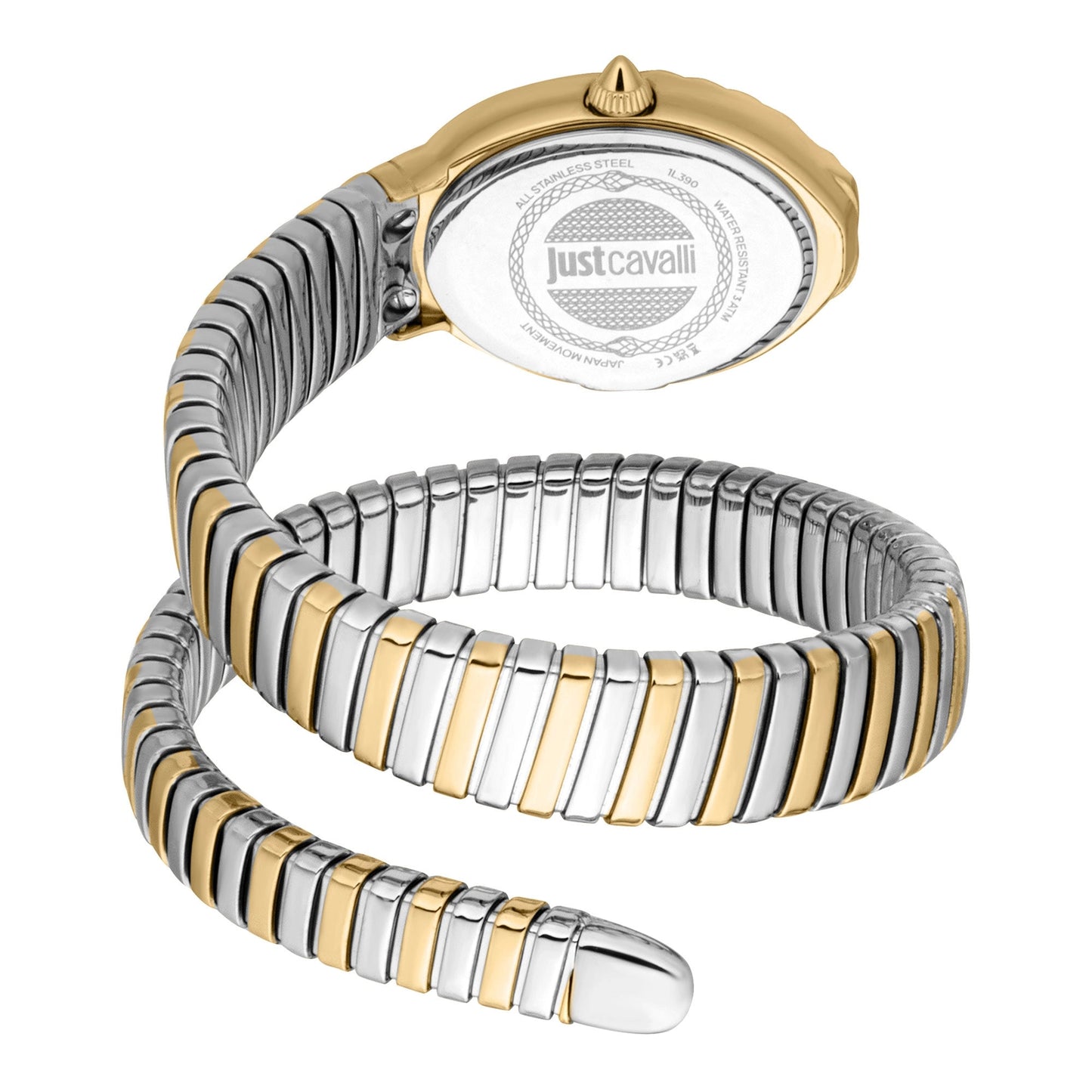 Just Cavalli Fiore Silver Yellow Gold
