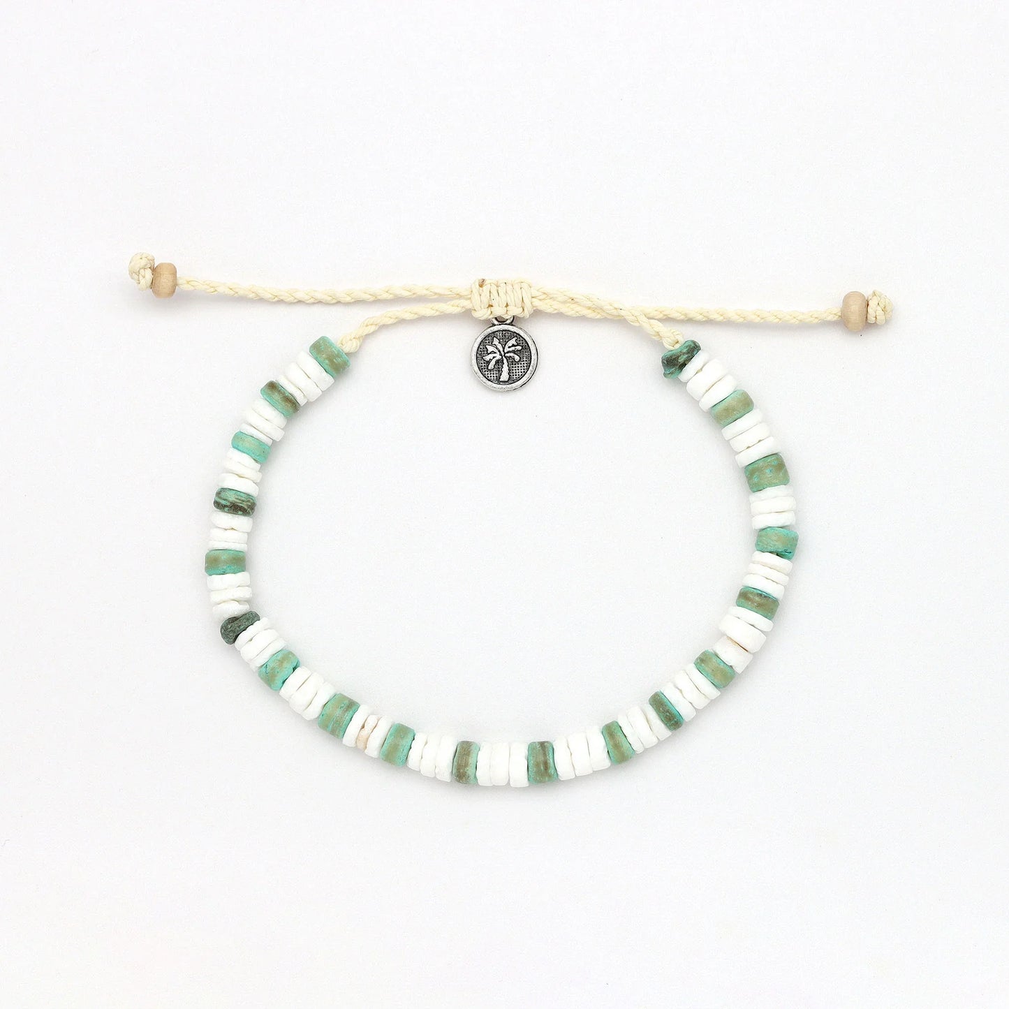 Pai Canyon Natural Beaded Anklet