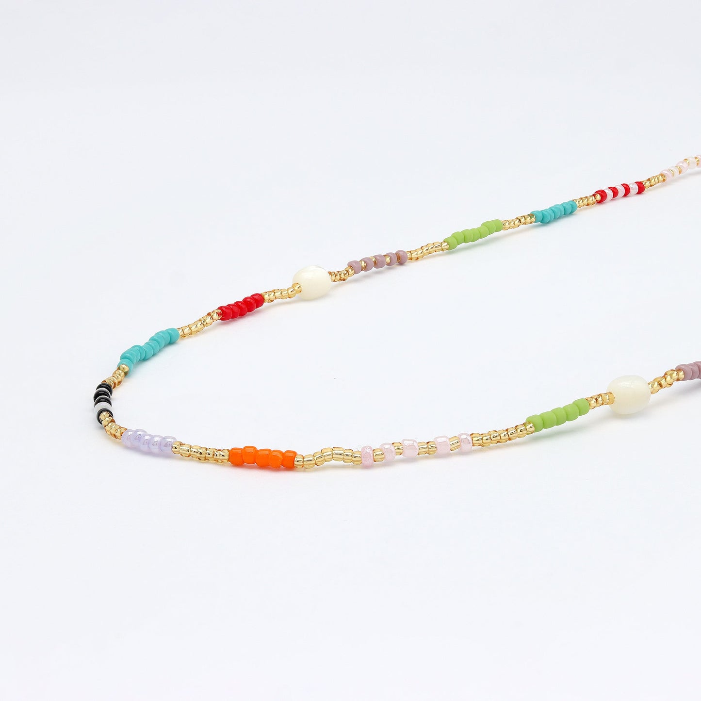 Berpesta Colourful Beaded Necklace