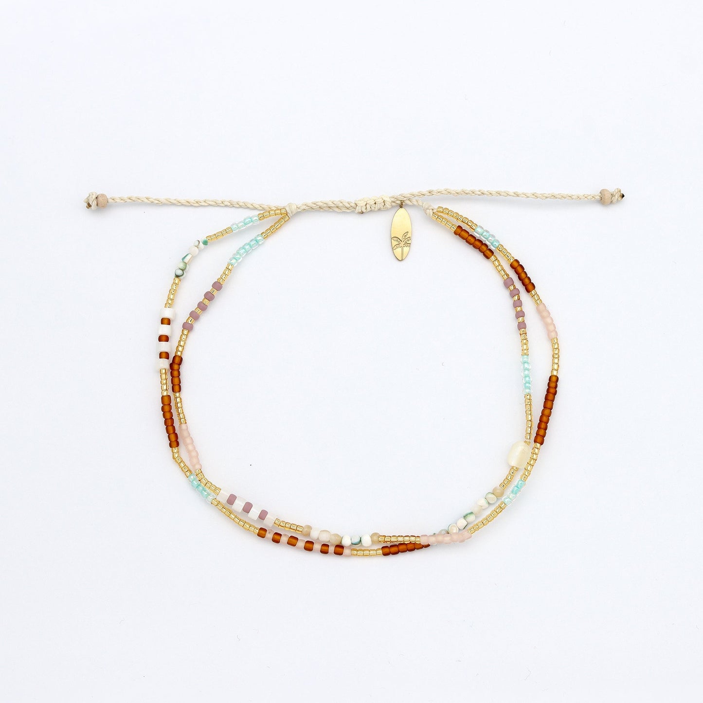 Alam Dainty Beaded Anklet