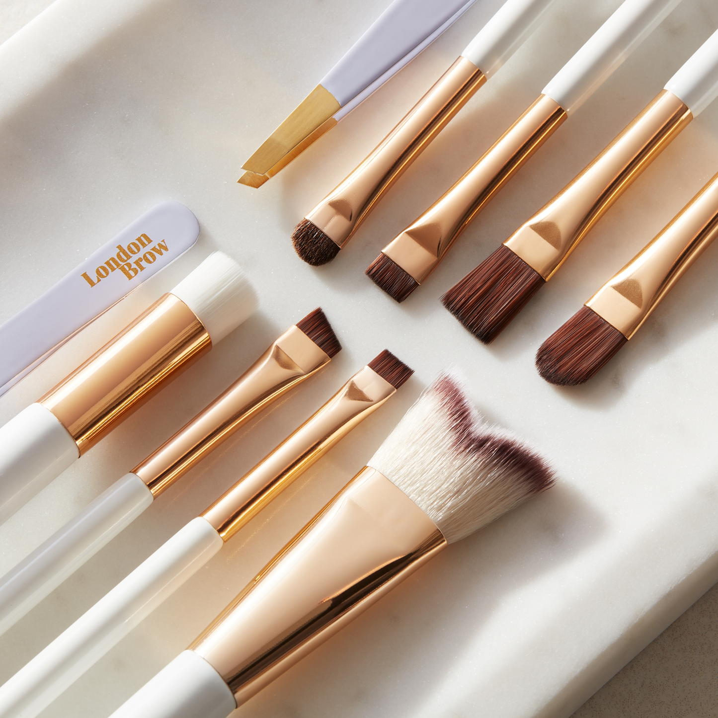 London Brow Professional MUA Brow Brush - No. 9