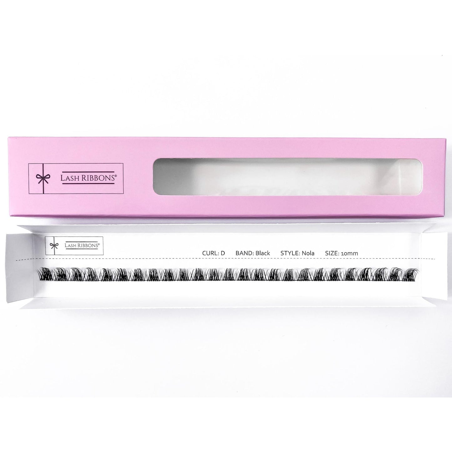 'D' Curl Black Lash Ribbons® Starter Kit (With Ultimate Bond)