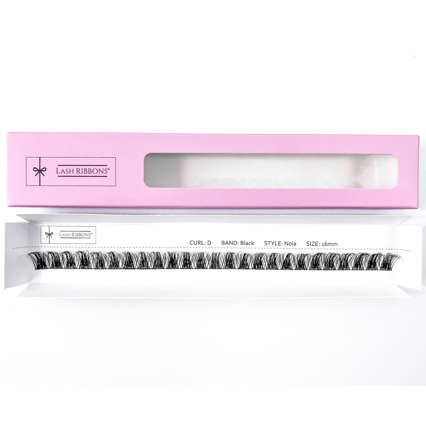 'D' Curl Black Lash Ribbons® Starter Kit (With Ultimate Bond)