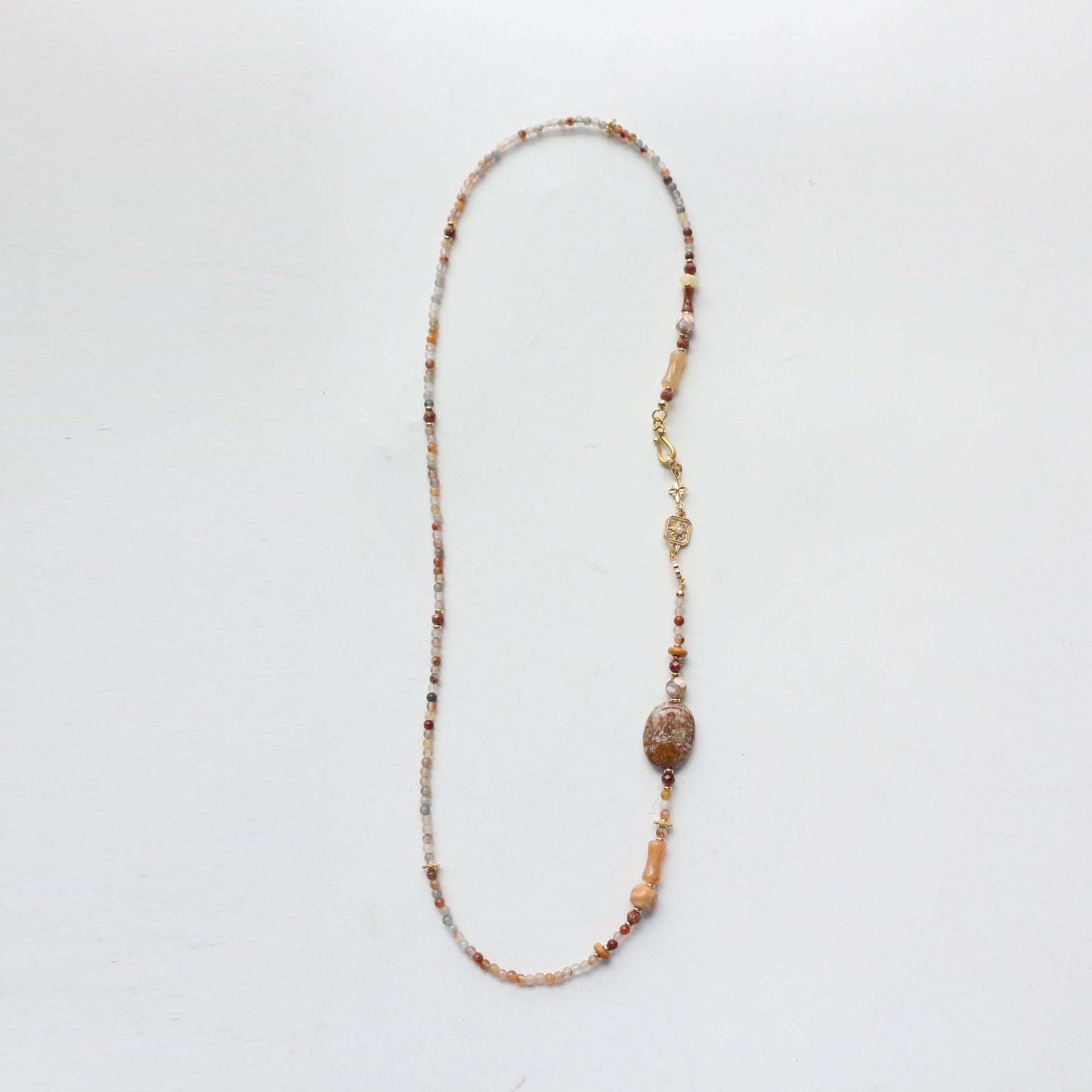 JEKIRA Multicolor Gemstone & Moroccan Agate Jewelry Set