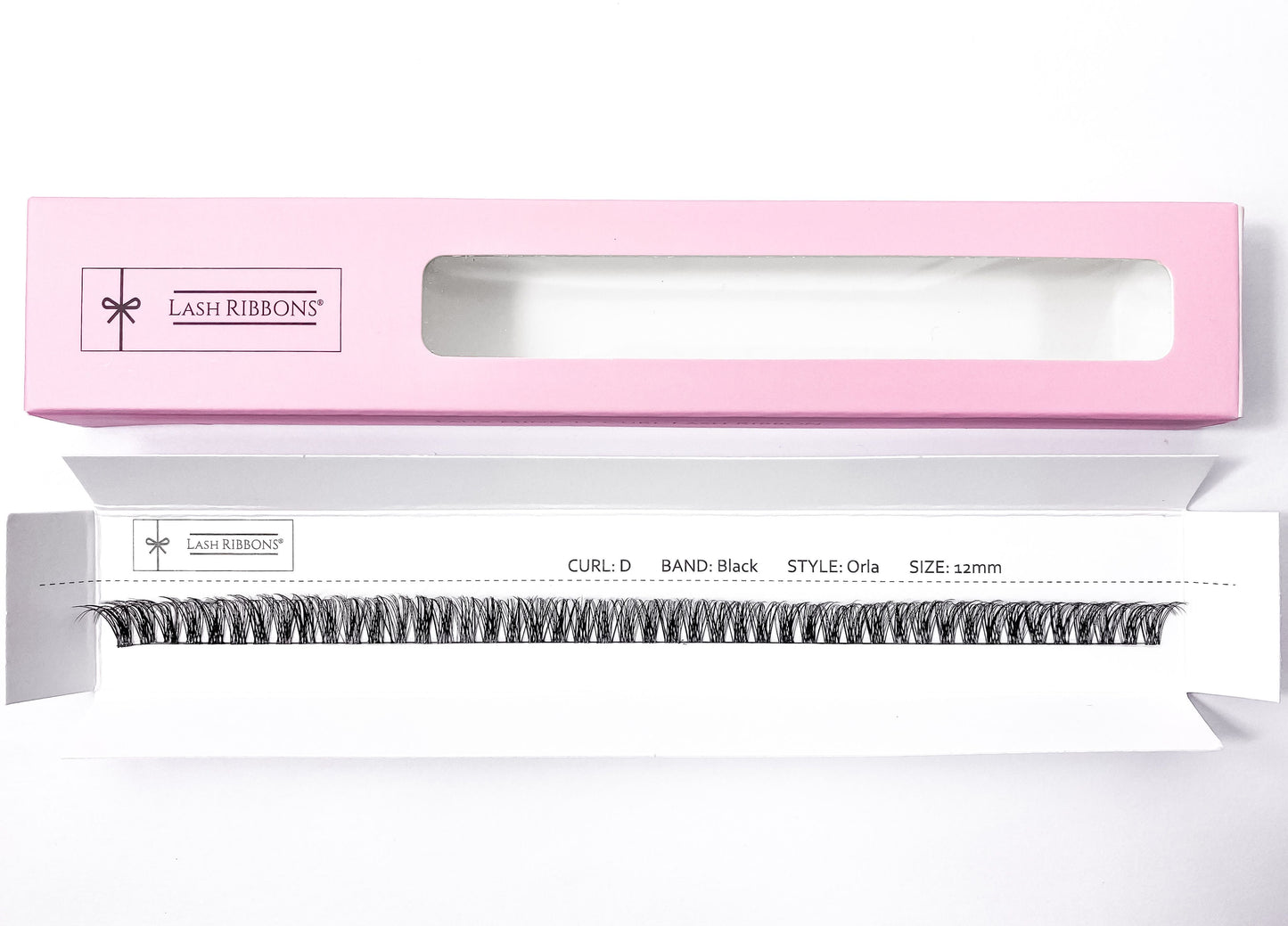 'D' Curl Black Lash Ribbons® Starter Kit (With Ultimate Bond)