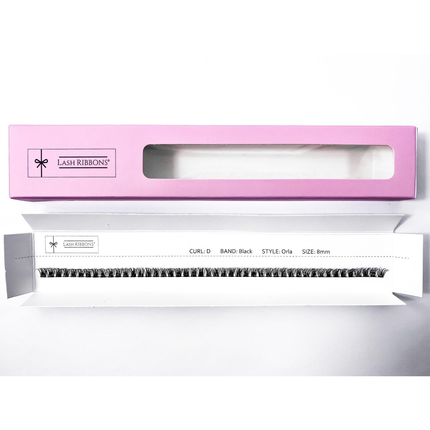 'D' Curl Black Lash Ribbons® Starter Kit (With Ultimate Bond)