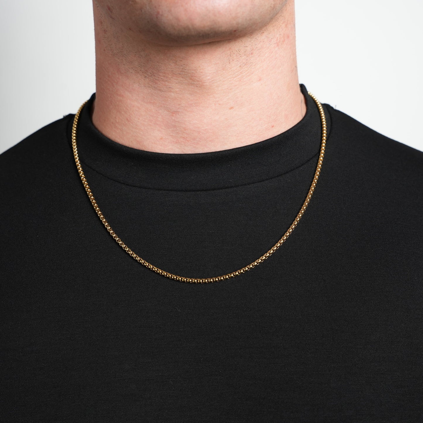 Rolo Chain (Gold) 2mm