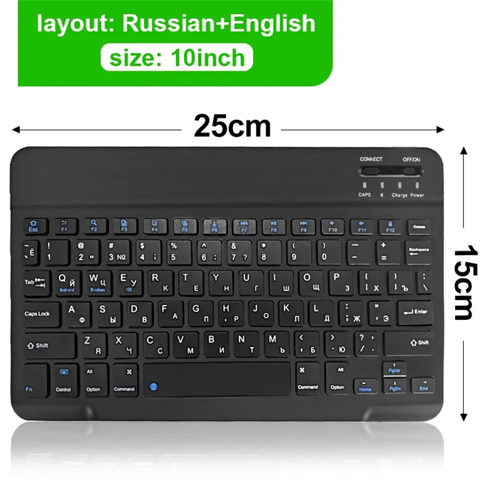 Bluetooth Wireless Keyboard Mouse For IOS/Android/Windows/iPad Air Mini Pro