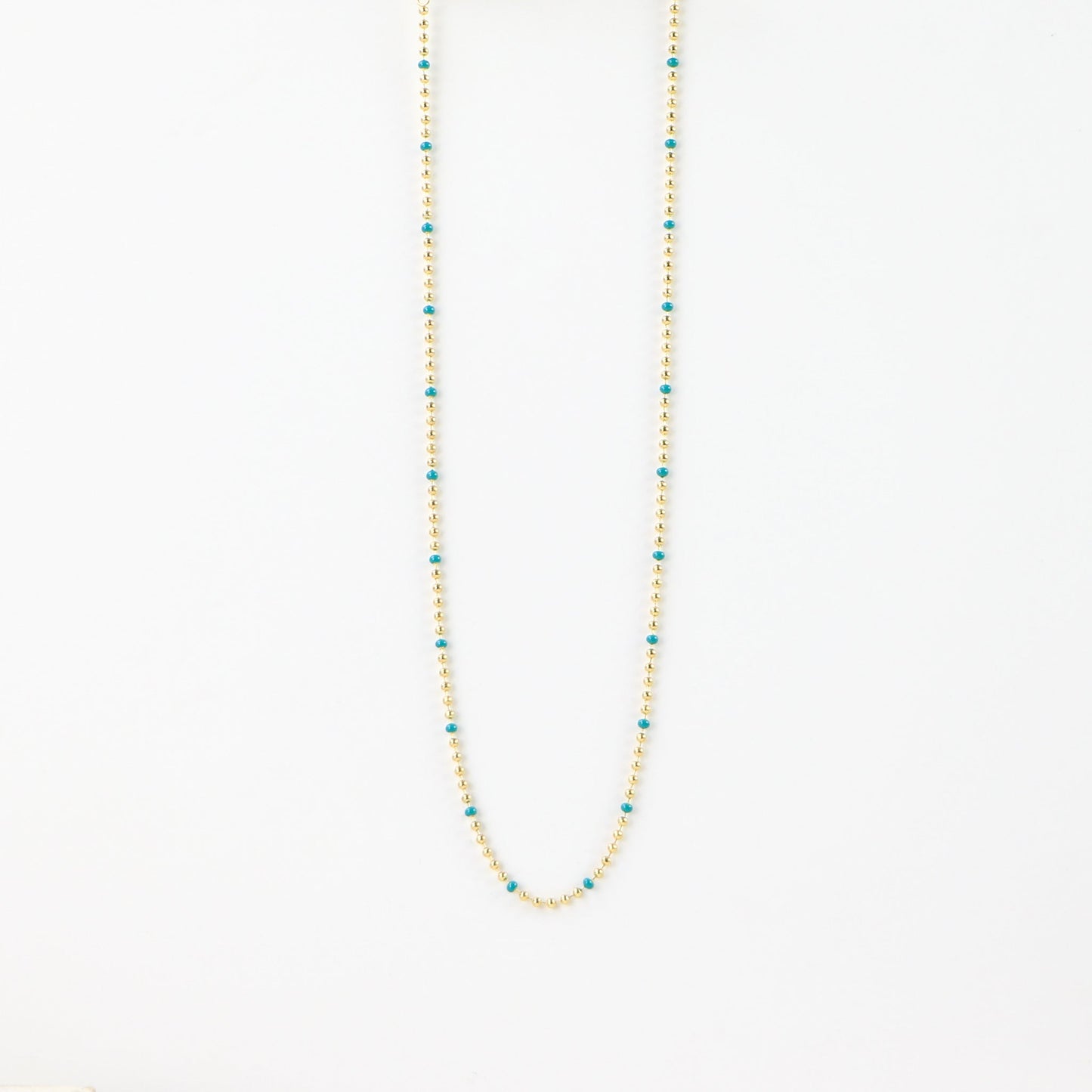 Enamel Chain Necklace