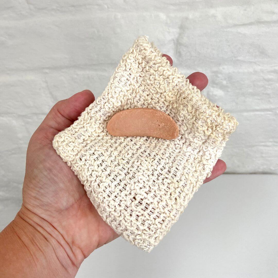 Sisal Exfoliating & Storage Bag