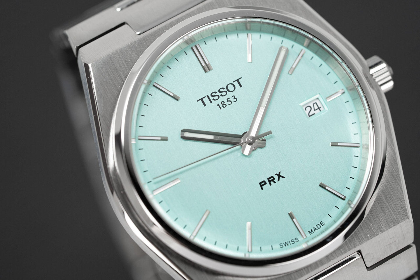 Tissot Mens Watch Prx Mint Green T137 410 11 091 01
