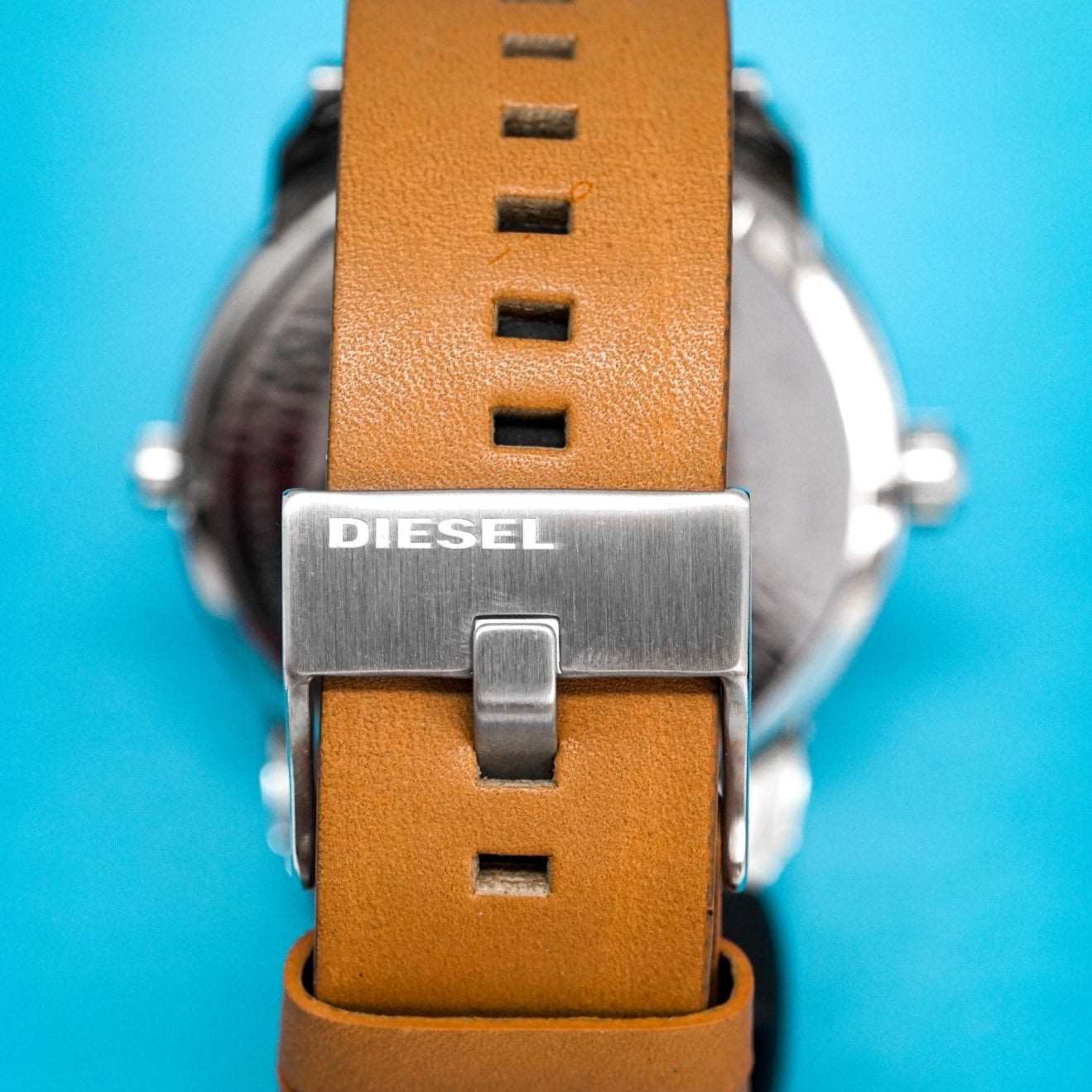 Diesel Dz7308 Men S Mini Daddy Blue Watch
