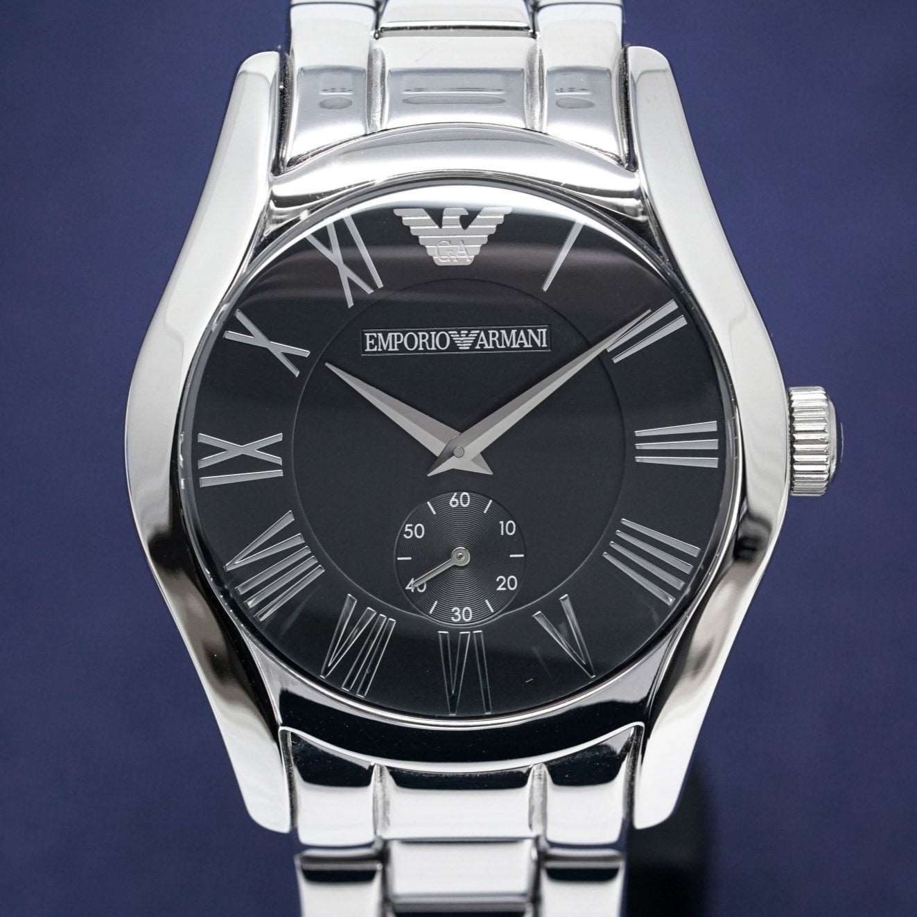Emporio Armani Ar0680 Men S Valente Steel Watch