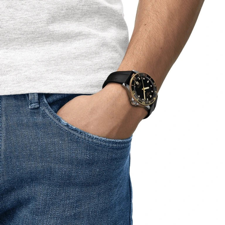 Tissot Seastar 1000 Mens Black Watch T120 410 27 051 00