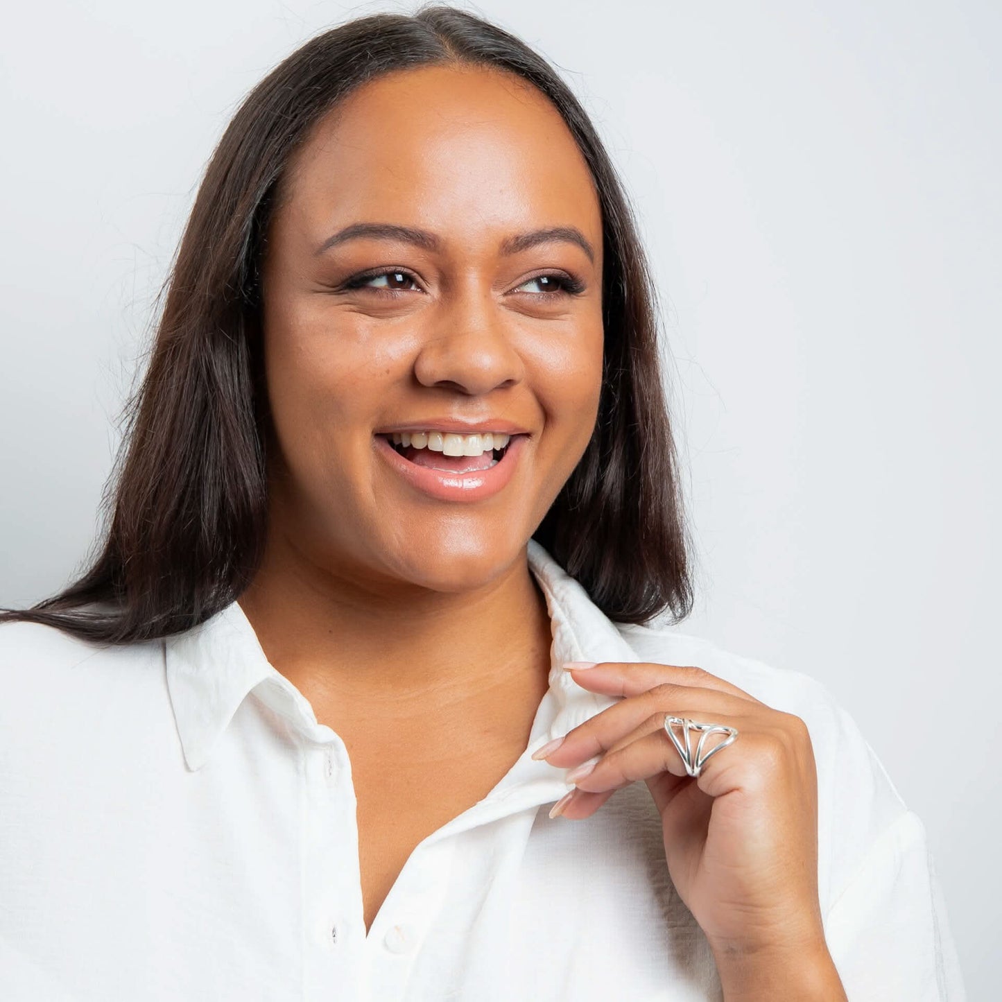 Beginnings Sterling Silver Ring R3891