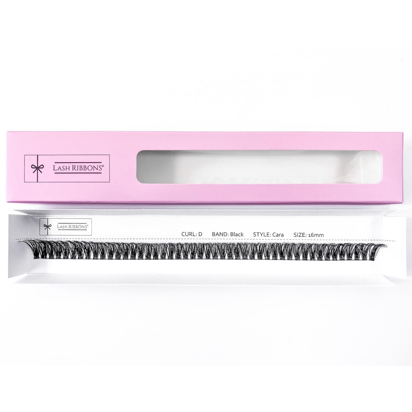 'D' Curl Black Lash Ribbons® Starter Kit (With Ultimate Bond)