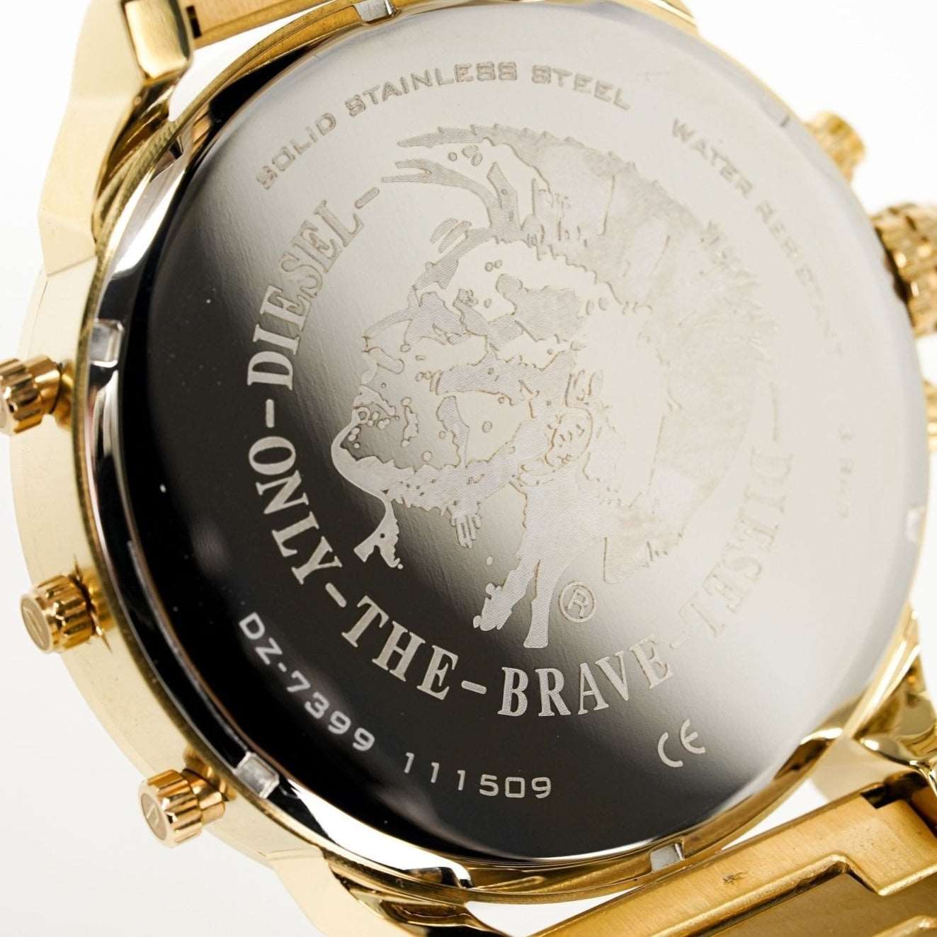 Diesel Dz7399 Men S Chronograph Mr Daddy 2 0 Yellow Gold Watch