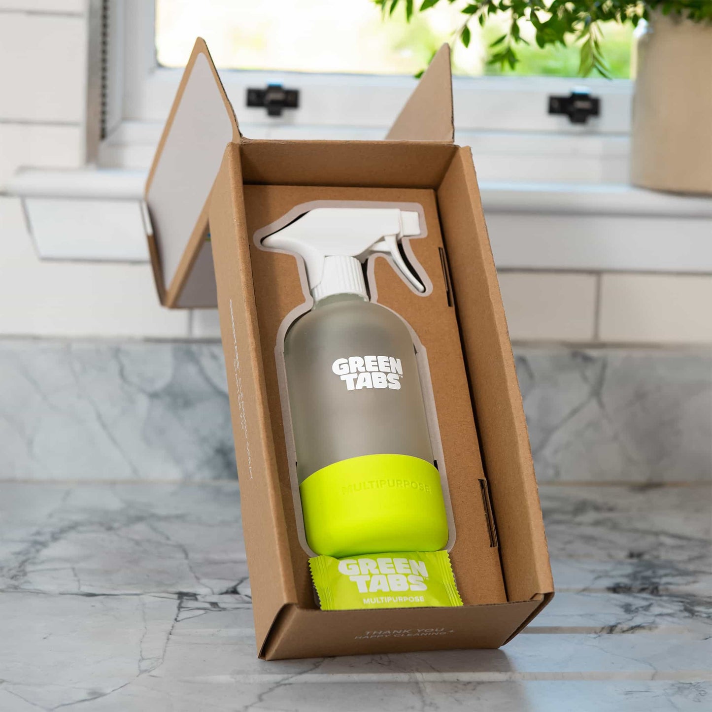 Plant-Powered Multipurpose Cleaner GreenTabs™ – Plastic-Free, Vegan & Eco-Friendly Starter Kit