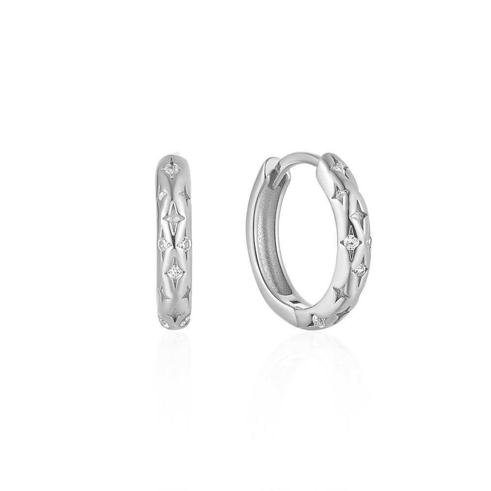 Fia Huggie Hoops