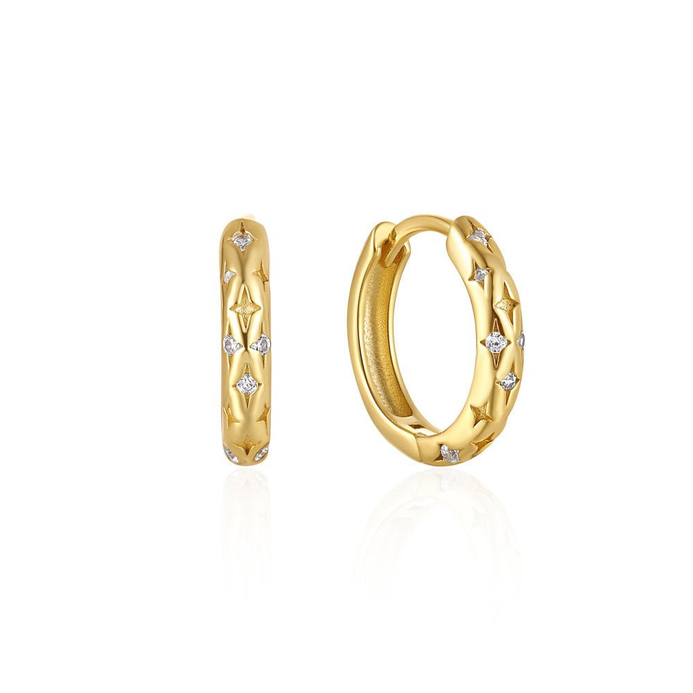 Fia Huggie Hoops