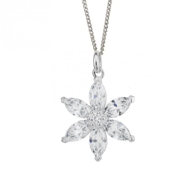 Flower Zirconia Pendant P5236C