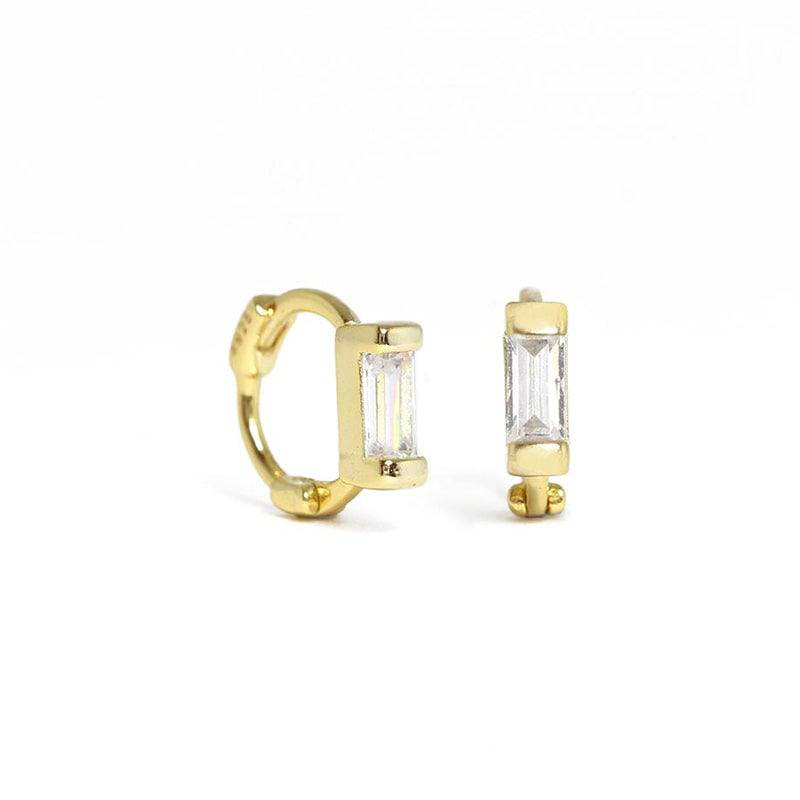 Gold Aime Hoops