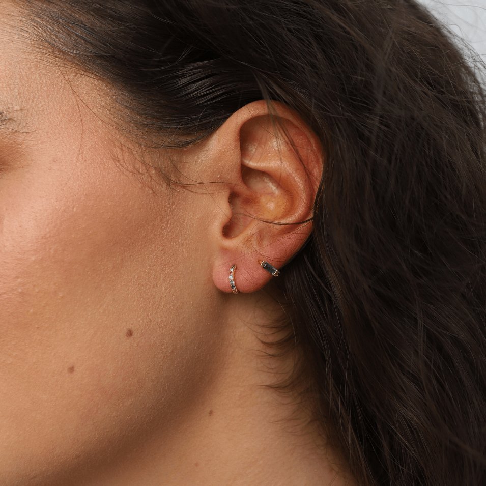 Gold Aime Hoops